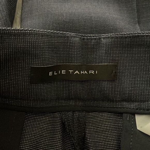 Elie Tahari dark blue wide leg pants - Picture 6 of 8